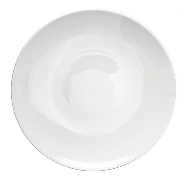 Oneida&reg; Whirl&trade; 11" Porcelain White Plate