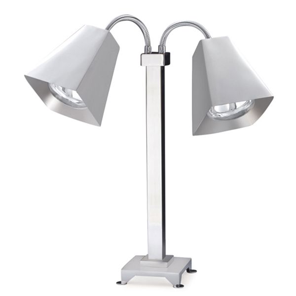 D.W. Haber S/S Double Portable Tower Heat Lamp