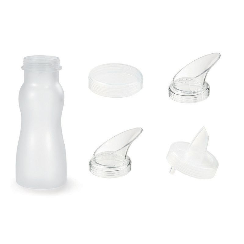 G.E.T. Set of 6 Polycarbonate 16 Oz. Salad Dressing Bottles with Lids