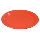 Carlisle&reg; Durus&reg; 9" Sunset Orange Narrow Rim Plate