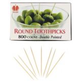 Continental Unwrapped Round Hotel Toothpicks