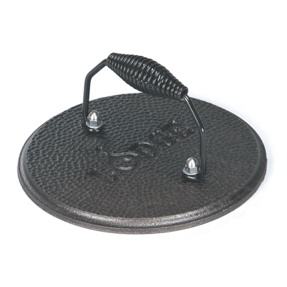 Lodge Logic Round Grill Press w/ Cool Grip Handle