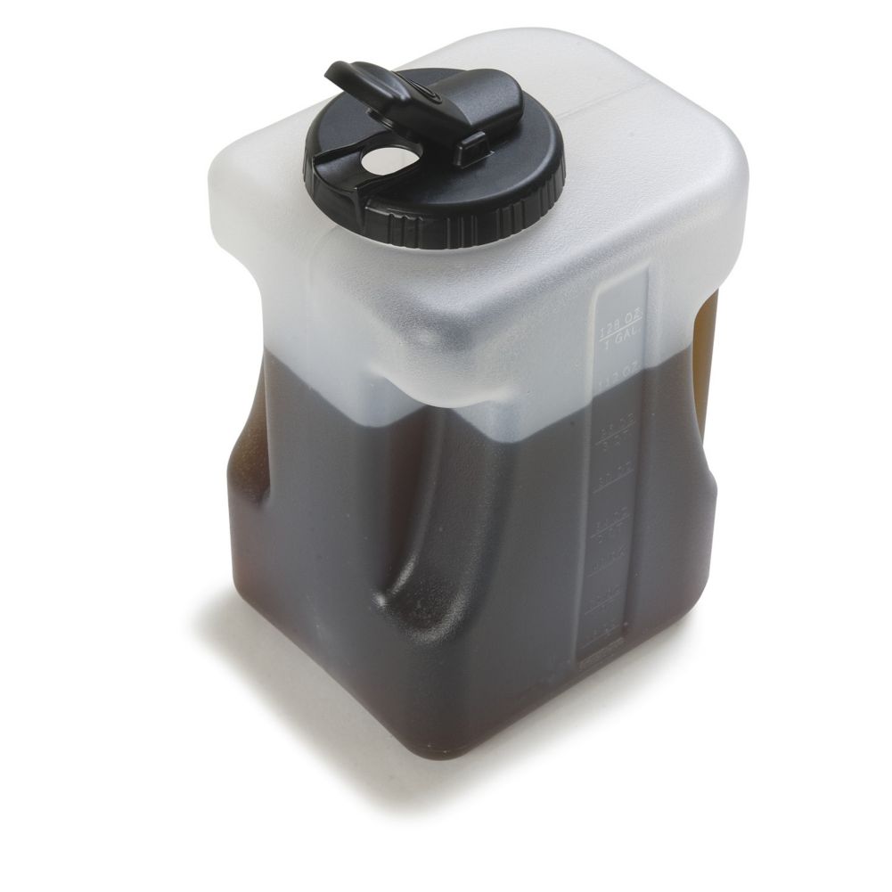 Carlisle NSF Listed Gallon Mixing Container w/ Black Toggle Lid
