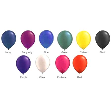 Bag Solutions Assorted 9" Crystal Balloon