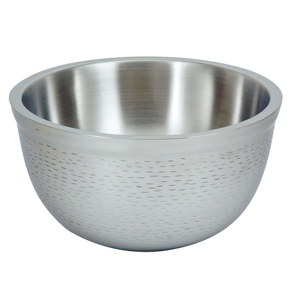 Tablecraft Remington Collection&trade; S/S 3-1/4 Qt Double Walled Bowl
