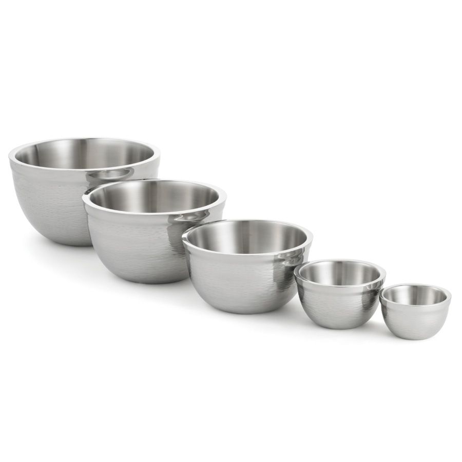 Tablecraft Remington Collection&trade; S/S 3-1/4 Qt Double Walled Bowl