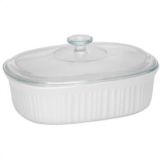 Corningware&reg; 2.5 Qt Oval Casserole w/ Cover
