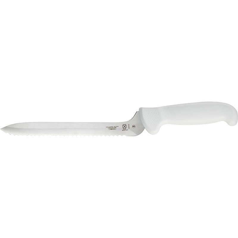 Mercer Cutlery Ultimate White&reg; Wavy Edge 8" Utility Knife