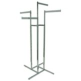 Grand & Benedicts Chrome Straight Arm Garment Rack