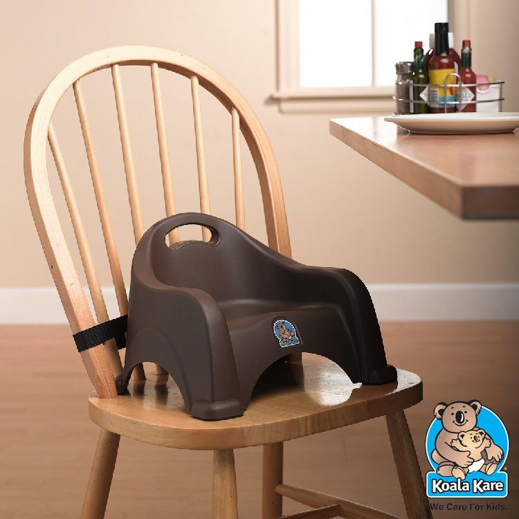 Koala Kare Brown Stackable Space-Saving Booster Seat