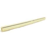 White Transfer Hose w/ Black Stripe
