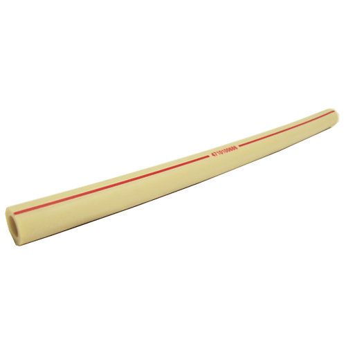 White Transfer Hose w/ Red Stripe