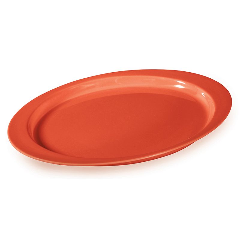 G.E.T. Diamond Mardi Gras&trade; Rio Orange 14-3/4 In. Oval Platter