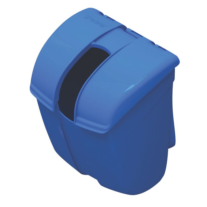 San Jamar&reg; Blue Saf-T-Ice&reg; Scoop Caddy