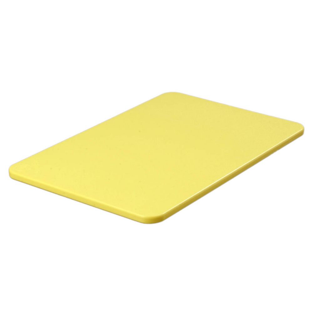 Sparta&reg; Spectrum&reg; Yellow 12" x 18" x 1/2" Cutting Board