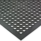 San Jamar&reg; Black Light Duty EZ-Mat