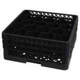 Traex&reg; 20 Compartment Black 3 Extender Glass Rack