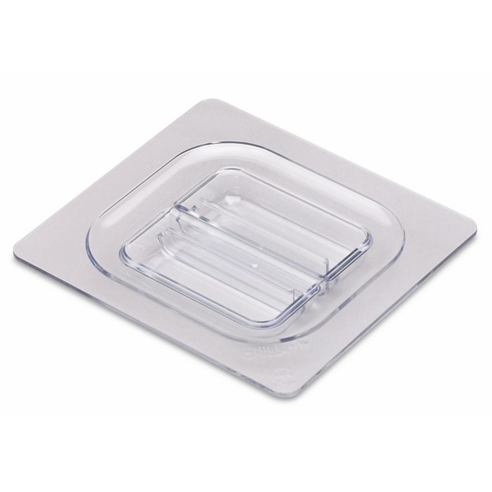 San Jamar&reg; Chill-It&reg; 1/6-Size Food Pan Lid