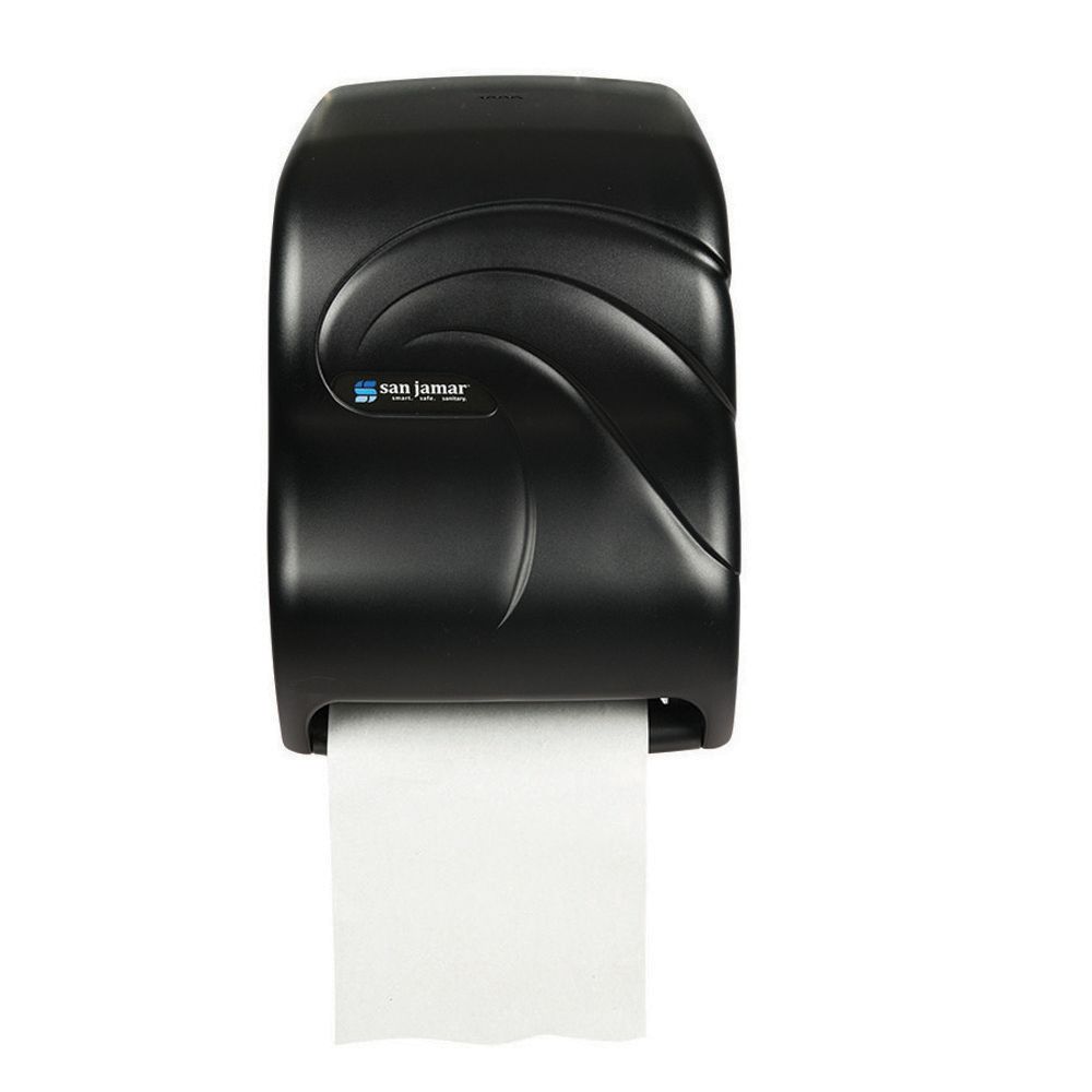 San Jamar&reg; Black Pearl Tear-N-Dry Paper Towel Dispenser