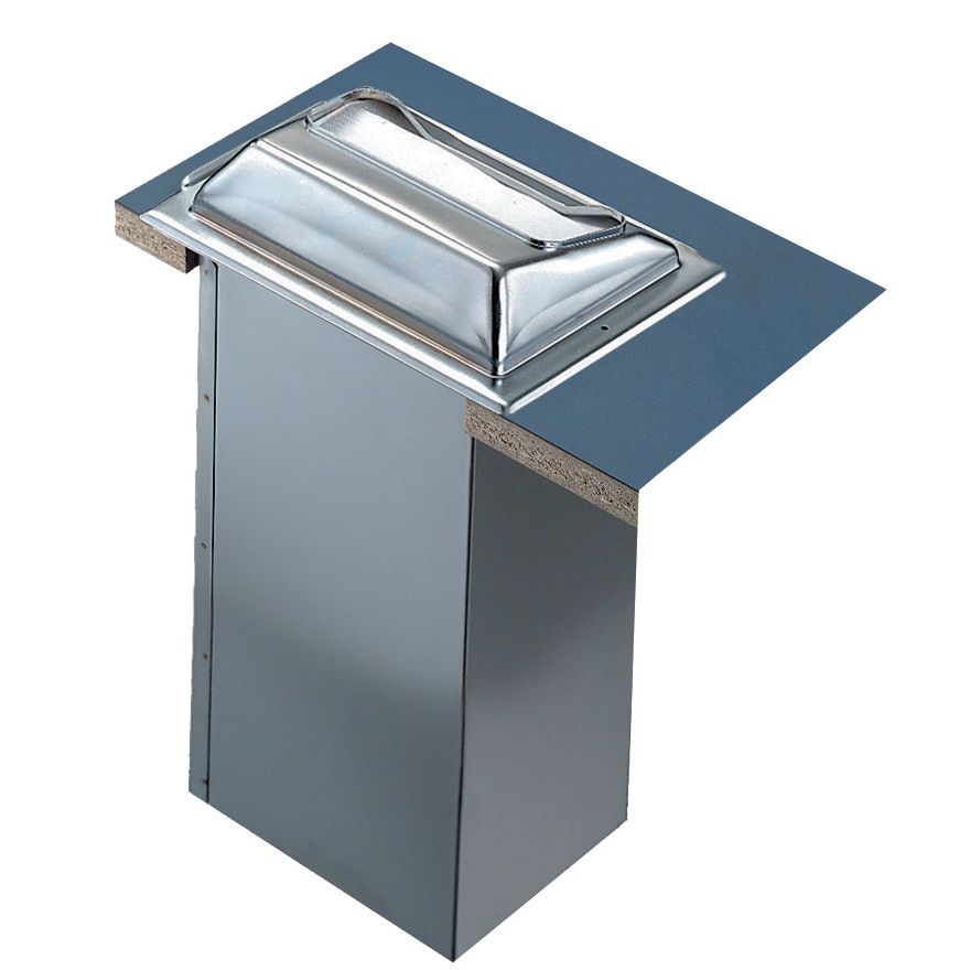 San Jamar&reg; Stainless Steel In-Counter Napkin Dispenser