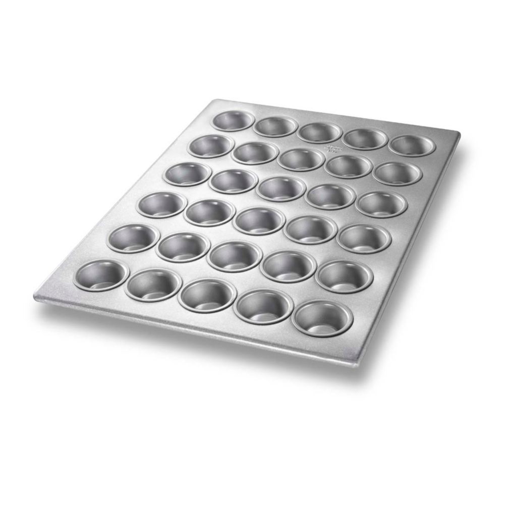 Chicago Metallic 30 Cup Mini-Muffin Pan with AMERICOAT Plus&reg;