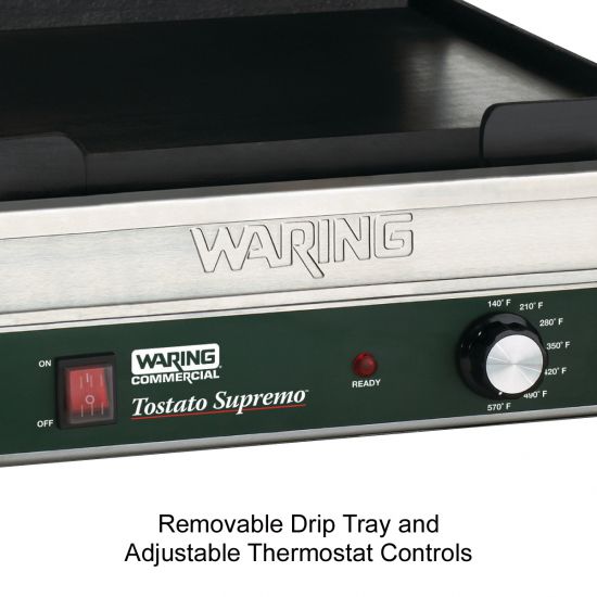 Waring&reg; Panini Supremo&trade; Italian Style Panini Grill