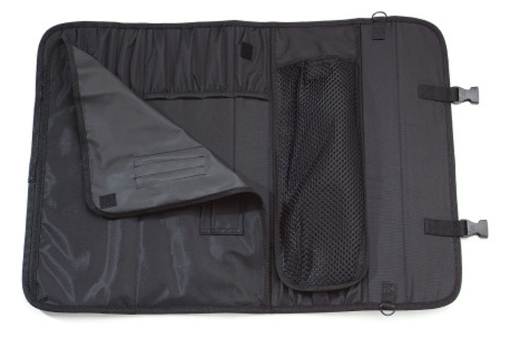 Victorinox Black Polyester Roll Case with Shoulder Strap for 10 Knives