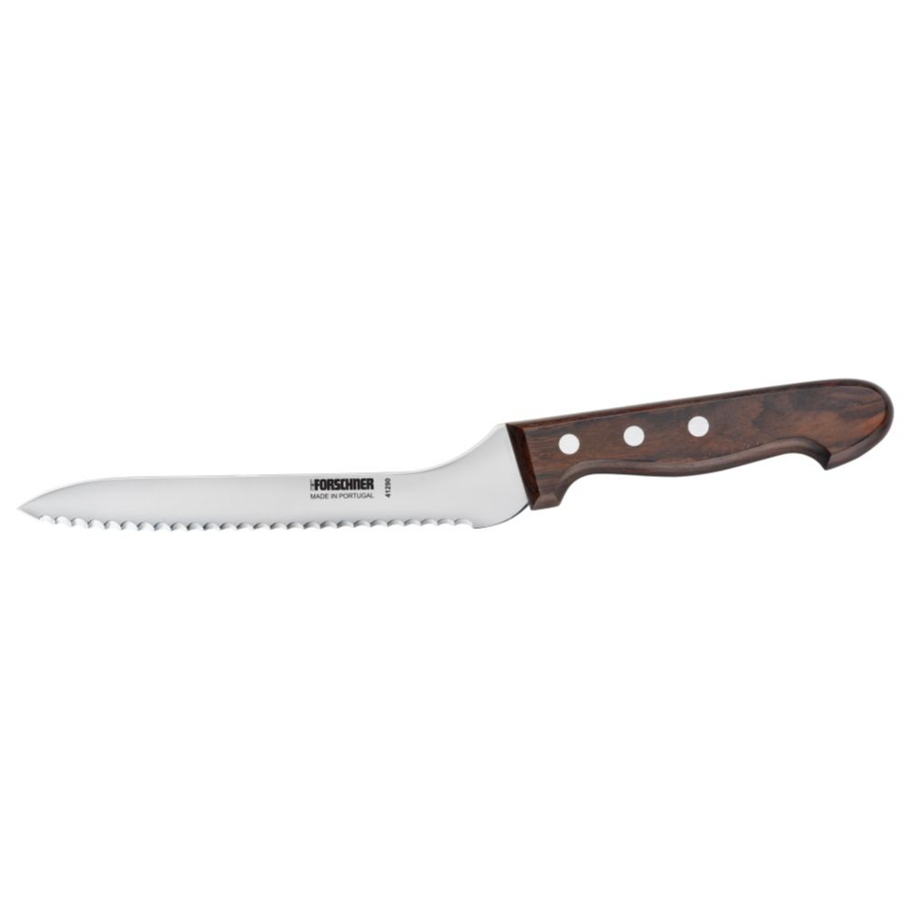 Victorinox 7-1/2" Serrated Blade Bread Knife with Rosewood Handle