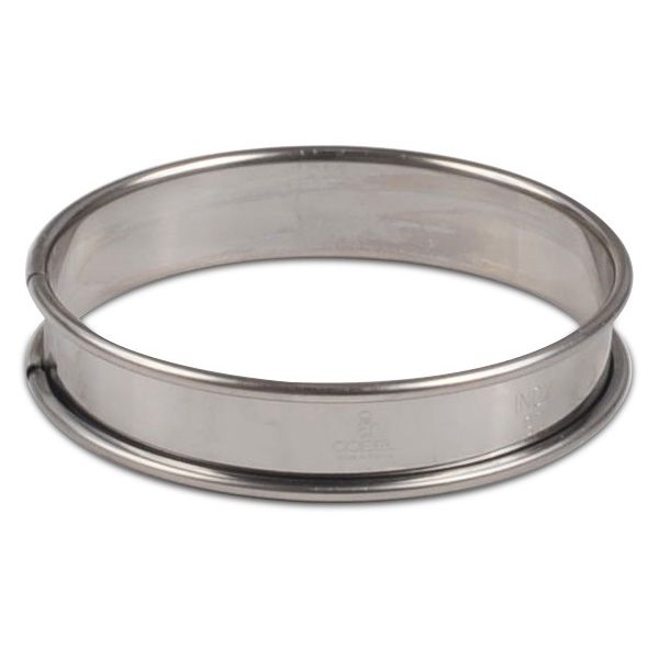 JB Prince 3.5" Stainless Steel Flan Ring