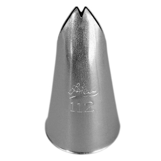 Ateco Large V-Cut Leaf Decorating Pastry Tip #112