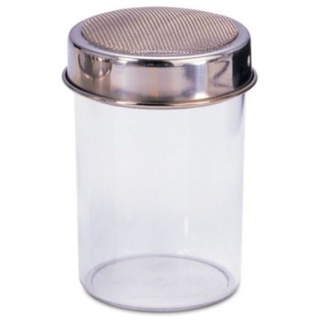 JB Prince Powdered Sugar Dredger with Plastic Bottom