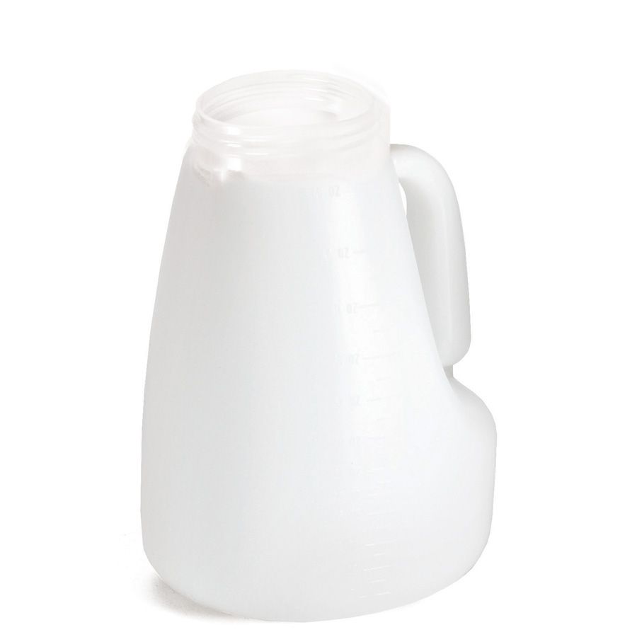 Tablecraft White 48 Oz Jug for Option&trade; Plastic Dispenser