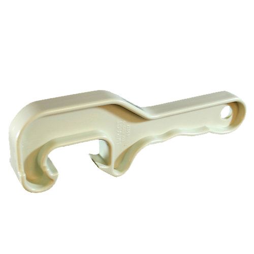 Impact&reg; White Plastic Lid Opener