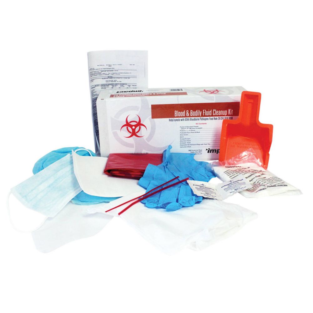 Impact&reg; Bloodborne Pathogen Kit with Disinfectant