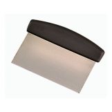 Browne Foodservice 4" x 6" Dough Scraper w/ Plastic Handle