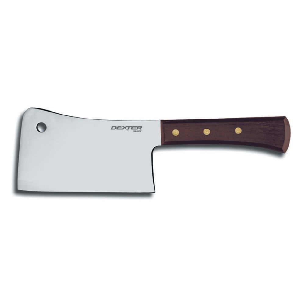 Dexter Russell Basics&trade; S/S 6" Meat Cleaver w/ Hardwood Handle