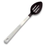 S/S & Nylon Slotted Spoon, 13-3/4"