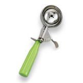 American Metalcraft Green Handle #12 S/S Thumb Disher