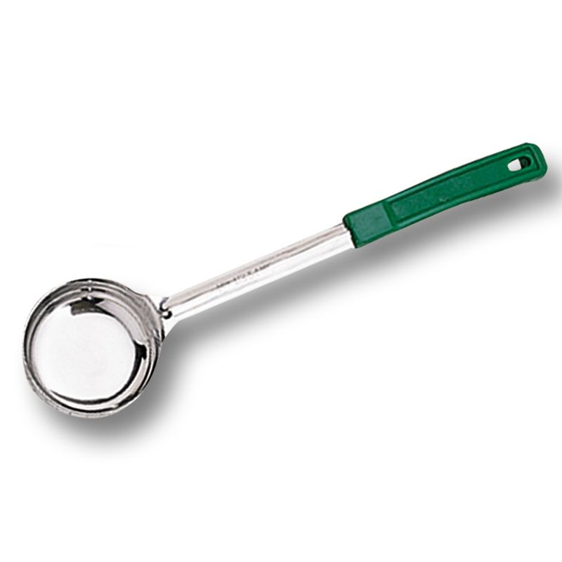 American Metalcraft Solid 4 Oz Spooner w/ Green Handle