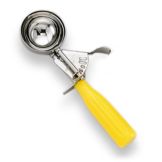 American Metalcraft Yellow Handle #20 S/S Thumb Disher