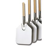 American Metalcraft Aluminum 21" Pizza Peel w/ Wood Handle