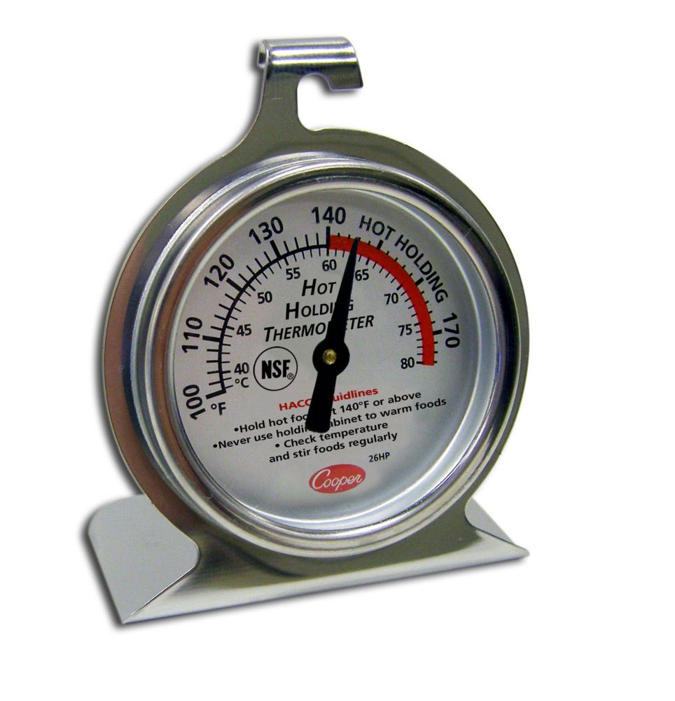 Cooper Atkins NSF Certified 100-175F Hot Holding Cabinet Thermometer
