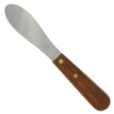 American Metalcraft 7-1/4" Wood Sandwich Spreader