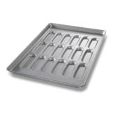 Chicago Metallic Bakeware ePan Glazed Hot Dog  Bun Pan / Cluster of 18