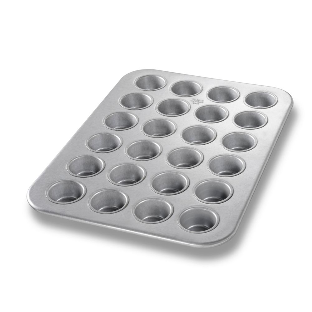 Chicago Metallic 24 Cup Mini-Muffin Pan with AMERICOAT Plus&reg;