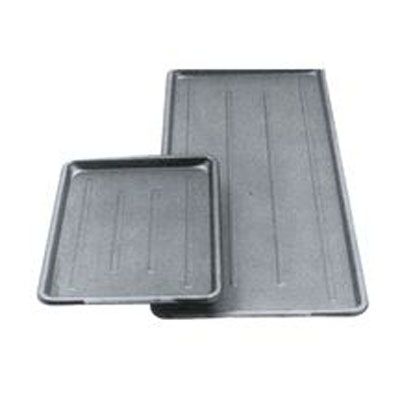 Anodized Ribbed Aluminum Platter, 12-1/2" x 30" x 3/4"