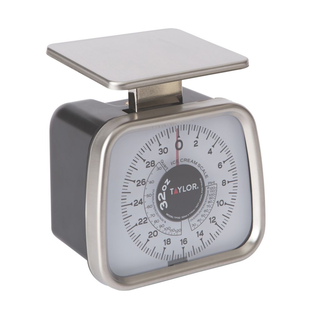 Taylor&reg; Mechanical 2 lb Dial Ice Cream Portion Scale