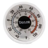 Taylor&reg; Precision Indoor / Outdoor Dial Thermometer