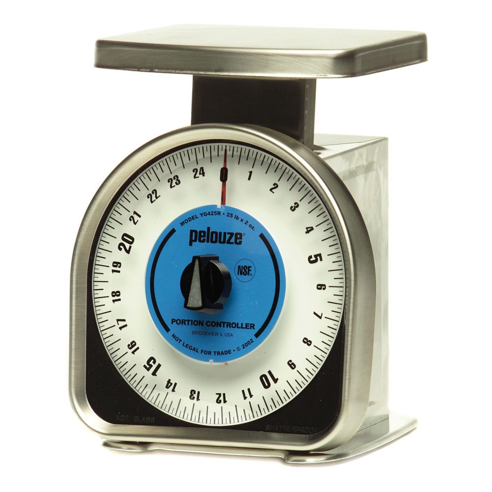 Pelouze&reg; Y-Line 25 lb Portion Control Scale w/ Rotating Dial
