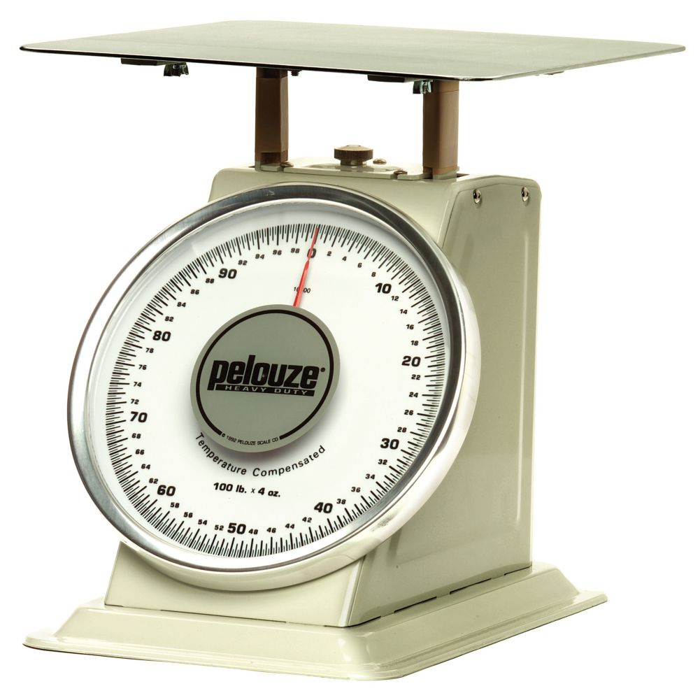Pelouze&reg; Heavy Duty 100 lb Receiving Scale